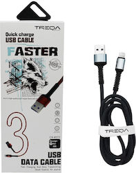 Treqa CA-8572 Regular USB-A la Cablu Lightning ...