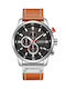 Curren 8329 Watch Chronograph Battery in Brown / Brown Color