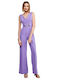 BSB Women's Sleeveless One-piece Suit Lilac