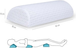 Adco Orthopädisches Kissen mit Memory Foam 42x18x10cm 01213