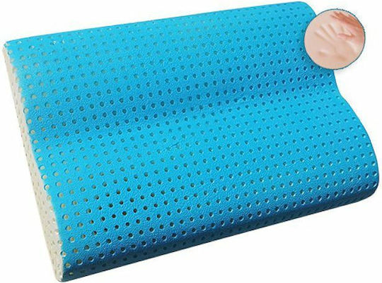 Amve Anatomic Μαξιλάρι με Memory Foam & Οπή 38x60x12cm ABRZ540