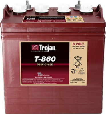 Trojan Photovoltaik-Batterie Offener Typ Tieftzyklus 8V 150Ah (T-860)