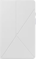 Samsung Galaxy Flip Cover Silicon / Plastic Alb Samsung Galaxy Tab A9 EF-BX110TWEGWW