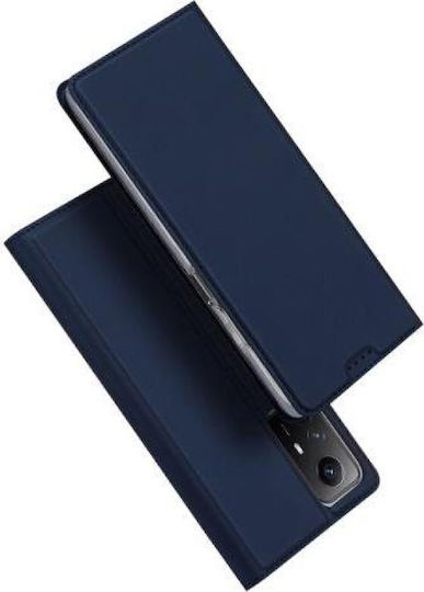 Dux Ducis Skin Pro Book Piele artificială Albastru (Redmi Note 12S)
