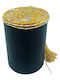 LiebeQueen Christmas Black Candle Wuri