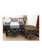 Ilis Home Καρέ Τραπεζομάντηλο No.12216 Γκρι Σκούρο 120x120εκ.
