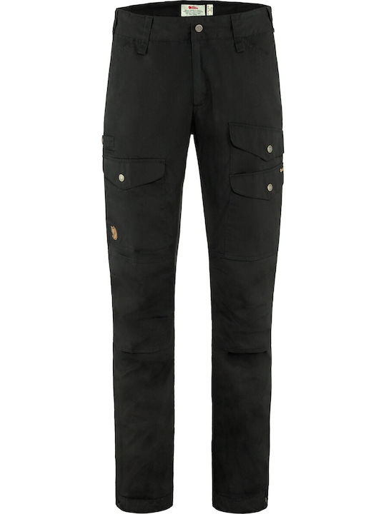 Fjallraven Long Pantaloni Hiking Black