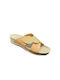 Sunny Sandals Altea Δερμάτινα Γυναικεία Σανδάλια Ανατομικά σε Καφέ Χρώμα