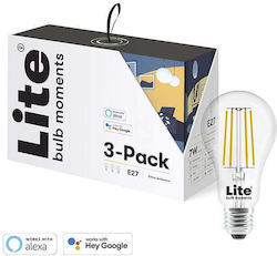 Lite Bulb Moments Smart Becuri LED pentru Soclu E27 3buc
