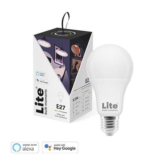 Lite Bulb Moments Smart Lampe LED 8.5W für Fassung E27 RGB