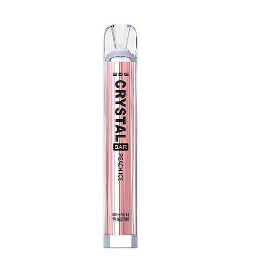 SKE Crystal Ηλεκτρονικό Τσιγάρο μιας Χρήσης Peach Ice 2ml 20mg Πορτοκαλί
