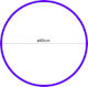 Reinhart Purple Rhythmic Gymnastics Hoop Ø60cm