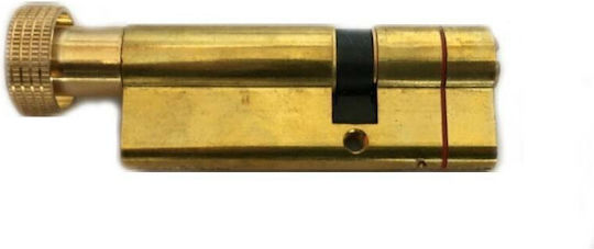 Mauer Cilindru de Încuietoare De Securitate Elite 62mm (31-31) cu Mâner Auriu