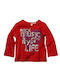 Benetton Kids Blouse Long Sleeve Red