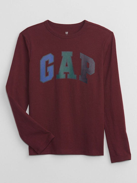 GAP Kids Blouse Long Sleeve Red