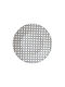 TnS Plate Shallow made of Porcelain White