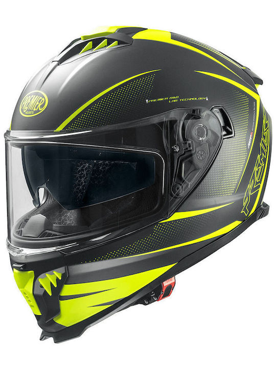 Premier Typhoon FR Y9 BM Yellow/Black Mat Κράνο...