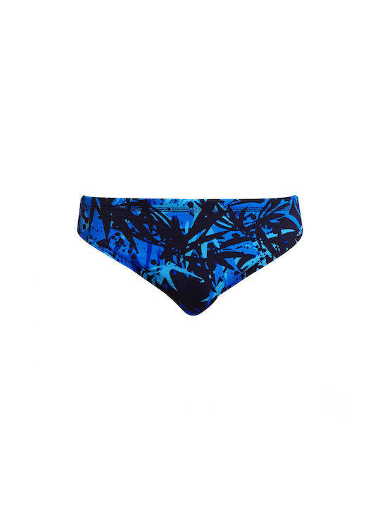 Funky Trunks Kids Swimwear Swim Briefs Training BLUE