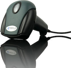 HDWR Handheld Scanner Wired with 1D Barcode Reading Capability