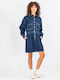 Mini Kleid Blau