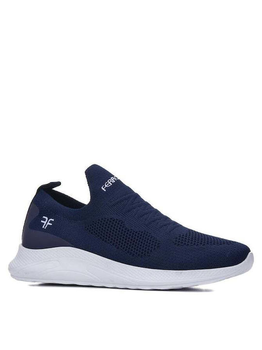 FERROSA Herren Blaue Sneaker