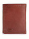 Leather Men's Wallet Classic Brown