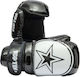 Top Ten Pointfighter Glossy Boxing Gloves made of Synthetic Leather for Match Black