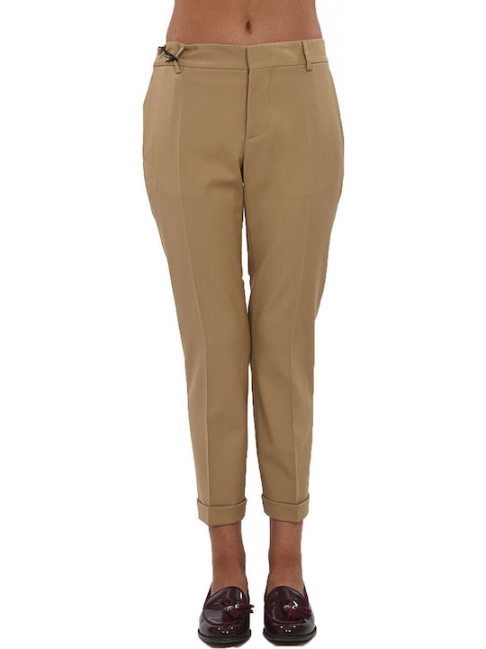 Dsquared2 Femei Pantaloni Chino Bej