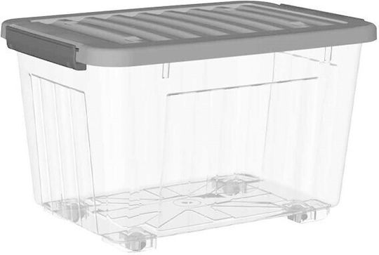 TnS Kunststoff Aufbewahrungsbox mit Deckel 45lt