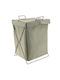 Eurocasa Laundry Basket Fabric Folding 30x35x53cm