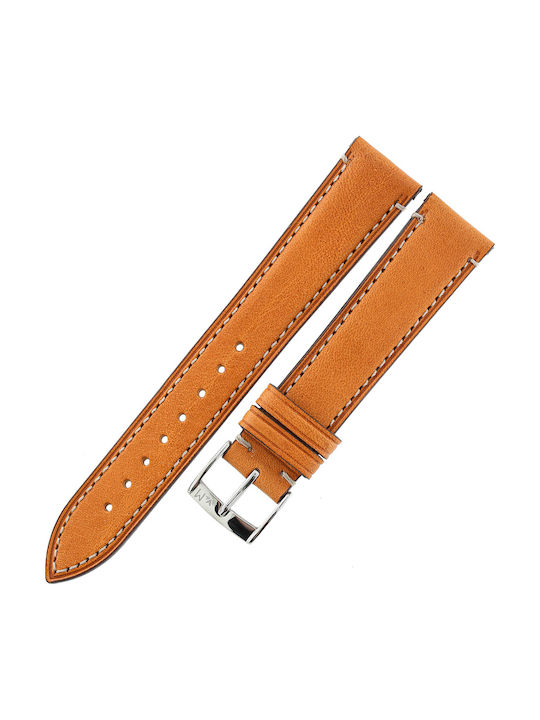 Morellato Δερμάτινο Λουράκι Καφέ 18mm