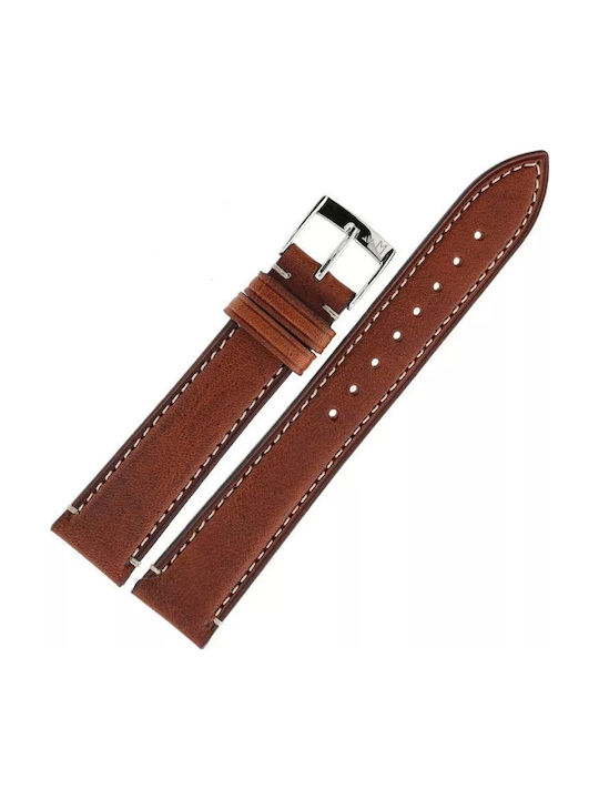 Morellato Leather Strap Brown 20mm
