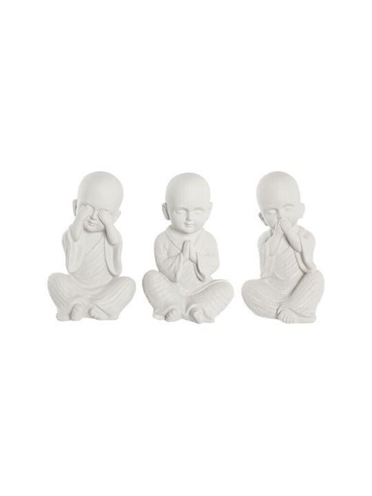 DKD Home Decor Set Figuri Decorative 24x22x39cm 3buc