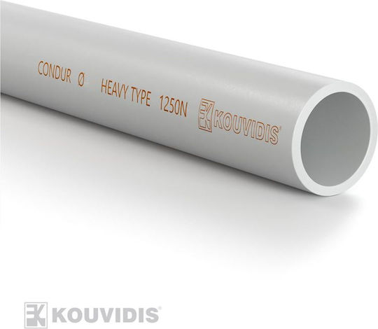 Kouvidis Condur Elektrischer Leitungskanal mit Durchmesser 63mm aus Metall 1m 10250630