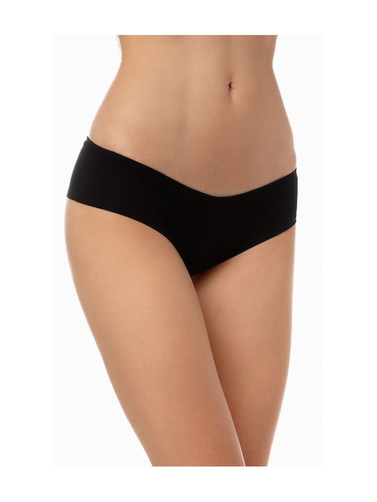 Minerva Damen Slip Schwarz