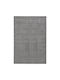 vidaXL Rug Rectangular Grey