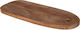 HomeMarkt Rectangular Wooden Chopping Board Yellow