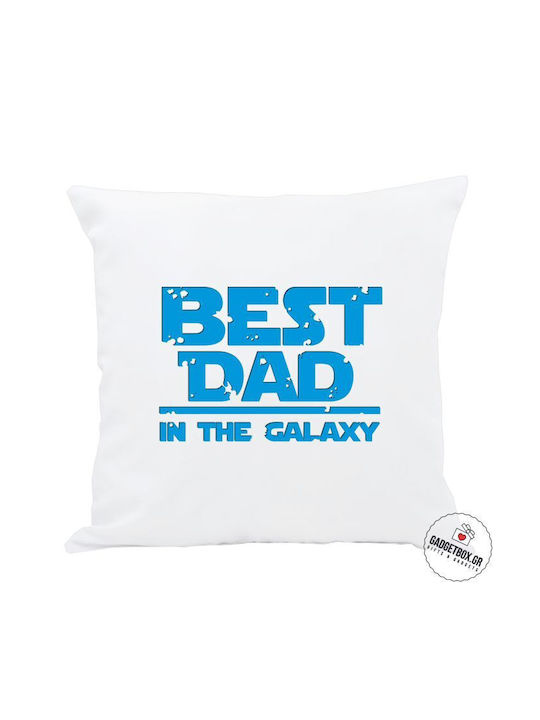I-Total I-Total Sofa Cushion Best Dad In The Galaxy White 30x30cm