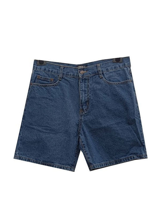 Herren Denim Shorts Blau