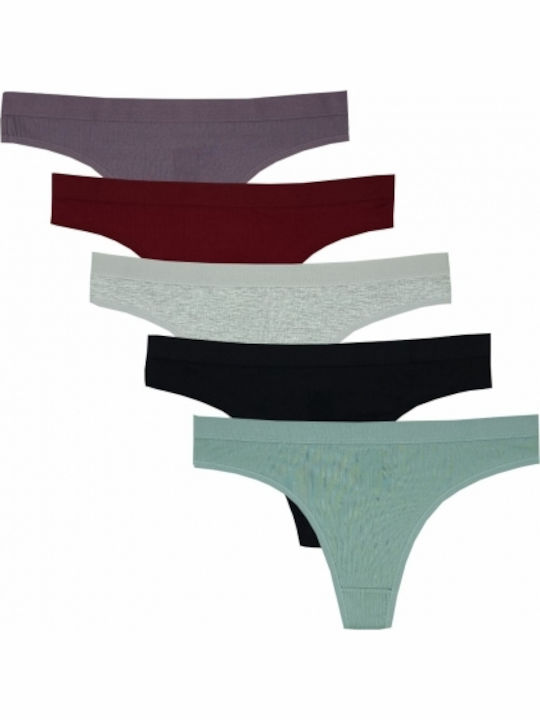 Βαμβακερά Γυναικεία String MultiPack