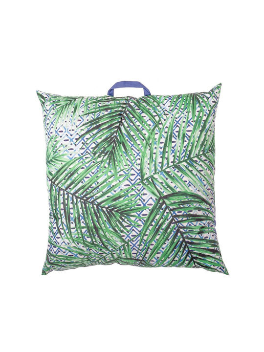 Floor Pillow Κεντια Tropical 70x70cm.