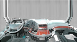Husă Tablou de Bord Auto fără emblemă pentru Mercedes-Benz Actros Maro Culoare