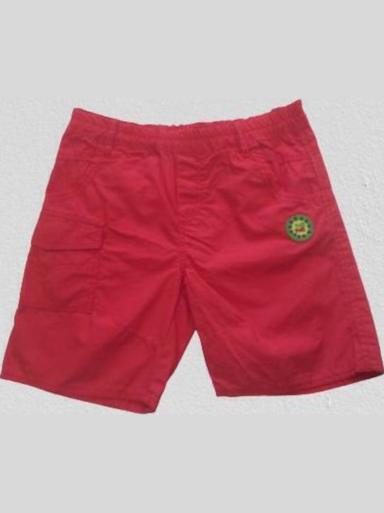 Kinder-Shorts/Bermudas Stoff Rot