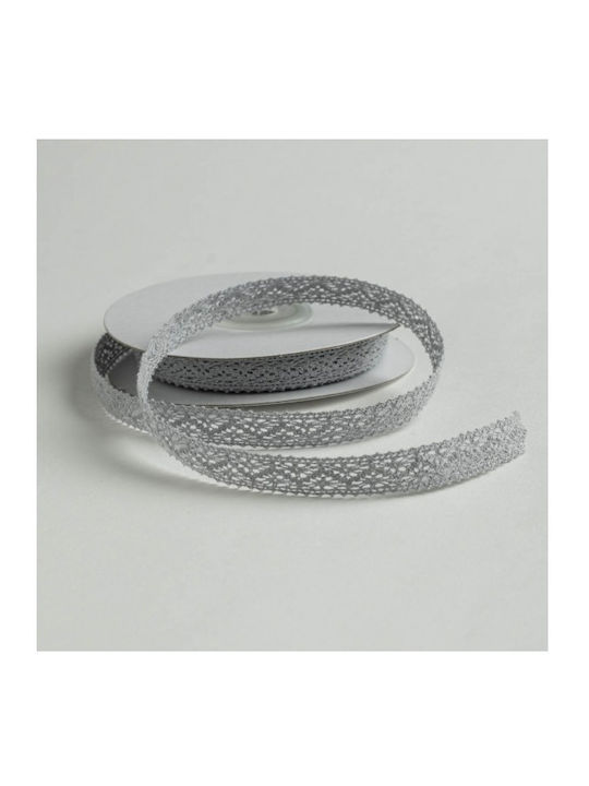 Kyriacou Christmas Ribbon Gray 1000x1.2cm 1pc