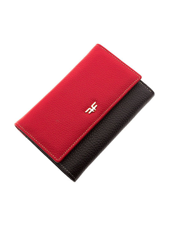 Forest Large Leather Women's Wallet Red