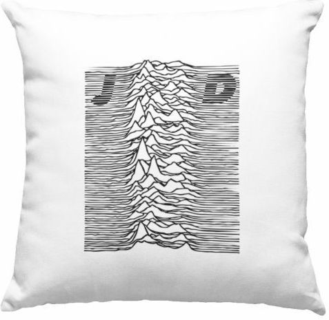 TKT Zierkissen Joy Division Weiß 40x40cm