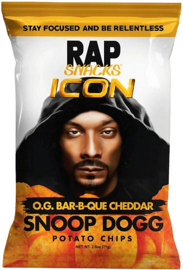 Rap Snacks Chips με Γεύση BBQ 72gr