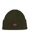 Beanie Unisex Σκούφος Πλεκτός σε Χακί χρώμα