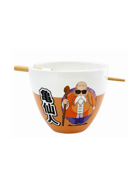 Just Funky Dragon Ball Z - Master Roshi Ramen Set (Schüssel, Chopsticks) Servierschüssel Rund