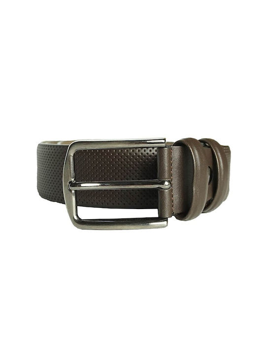 Canadian Country Men's Leather Belt Brown